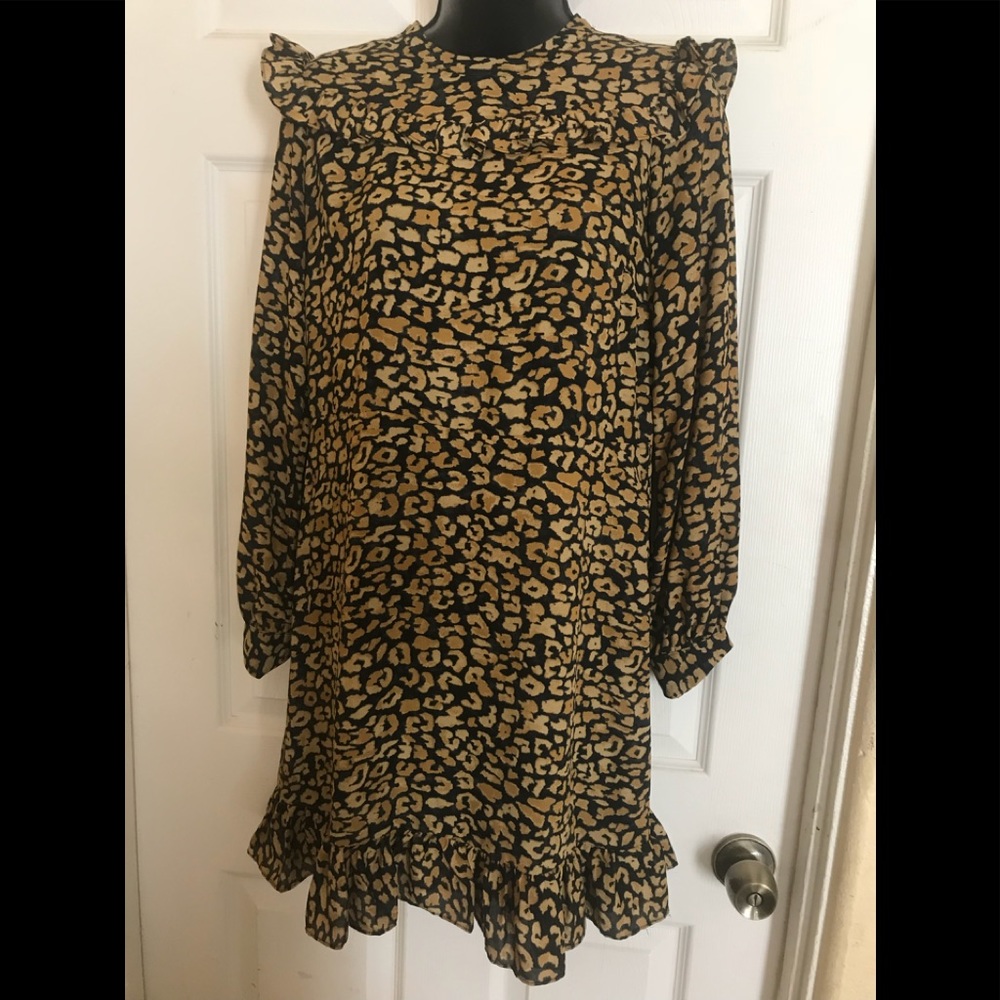 Leopard print dress